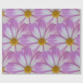 Papier Cadeau Fleur violette claire (Plat)
