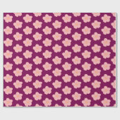 Papier Cadeau Fleuris (Plat)