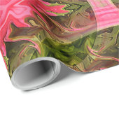 Papier Cadeau Fleurs.... (Coin rond)