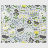 Papier Cadeau fleurs (Plat)