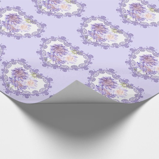 Papier Cadeau fleurs (Coin)