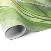 Papier Cadeau Fleurs colorées (Coin rond)