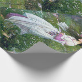 Papier Cadeau Fleurs dans le vent, John William Waterhouse (Coin)