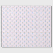 Papier Cadeau Fleurs d'aquarelle Preppy modifiables (Plat)