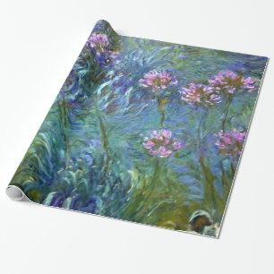 Papier Cadeau Fleurs d'art artistique de Monet