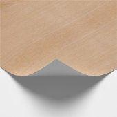 Papier Cadeau Fleurs de bois brun clair (Coin)