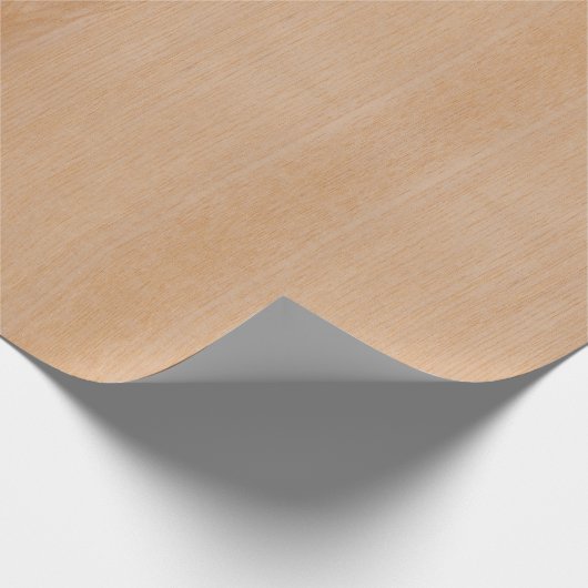 Papier Cadeau Fleurs de bois brun clair (Coin)