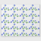 Papier Cadeau Fleurs de gloire du matin (Plat)