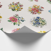 Papier Cadeau Fleurs de jardin (Coin)