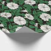 Papier Cadeau Fleurs de lune 2 (Coin)