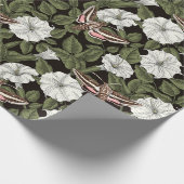 Papier Cadeau Fleurs de lune et sphinx Mois (Coin)