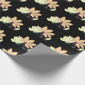 Papier Cadeau Fleurs de Magnolia (Coin)