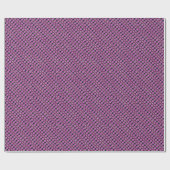 Papier Cadeau Fleurs de marguerite violette Conception abstraite (Plat)