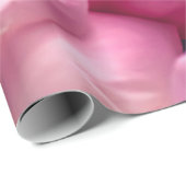 Papier Cadeau Fleurs de pivoine rose comme arrière - plan d'art (Coin rond)