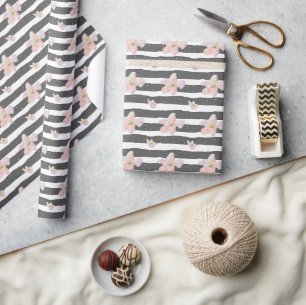 Papier Cadeau Fleurs de printemps