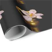 Papier Cadeau Fleurs de printemps (Coin rond)