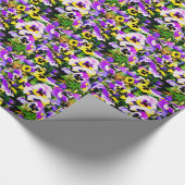 Papier Cadeau fleurs de sansy (Coin)