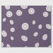 Papier Cadeau Fleurs de soleil (Plat)