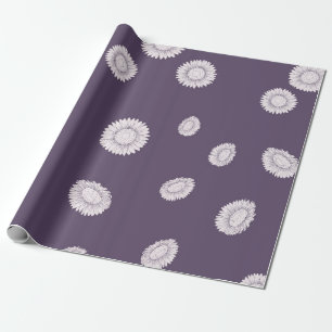 Papier Cadeau Fleurs de soleil