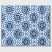 Papier Cadeau Fleurs d'étang.... (Plat)