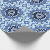 Papier Cadeau Fleurs d'étang.... (Coin)