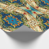 Papier Cadeau Fleurs d'été..... (Coin)