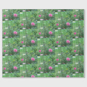 Papier Cadeau Fleurs d'été (Plat)