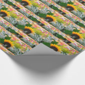 Papier Cadeau Fleurs d'été (Coin)