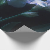 Papier Cadeau Fleurs d'Iris au Crépuscule (Coin)