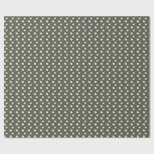 Papier Cadeau Fleurs d'Ivoire (Plat)