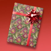 Papier Cadeau Fleurs du désert de l'Arizona rose