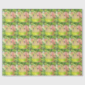 Papier Cadeau Fleurs éclatantes (Plat)