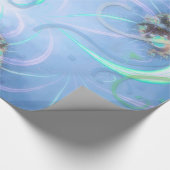 Papier Cadeau Fleurs et brise (Coin)