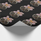 Papier Cadeau Fleurs et cristal (Coin)