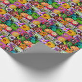 Papier Cadeau Fleurs et papier d'emballage de créatures (Coin)