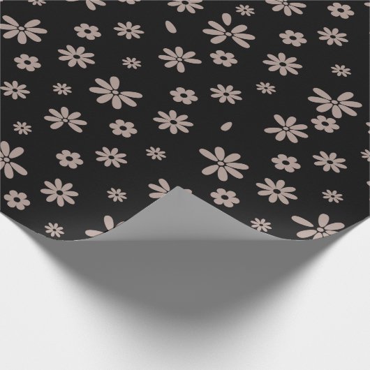 Papier Cadeau Fleurs et pétales 14 (Coin)