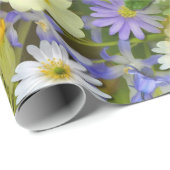 Papier Cadeau Fleurs, Fleurs, Fleurs (Coin rond)