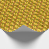 Papier Cadeau Fleurs jaunes (Coin)