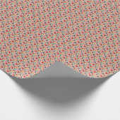 Papier Cadeau Fleurs lumineuses d'été (Coin)