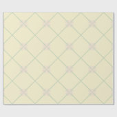 Papier Cadeau Fleurs pastel (Plat)