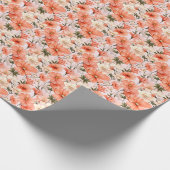 Papier Cadeau Fleurs printanières multicolores (Coin)