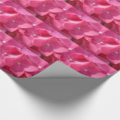 Papier Cadeau fleurs roses (Coin)