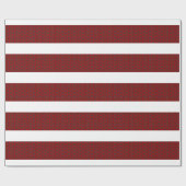 Papier Cadeau Fleurs rouges Abstraites fleurie moderne Motif d'a (Plat)