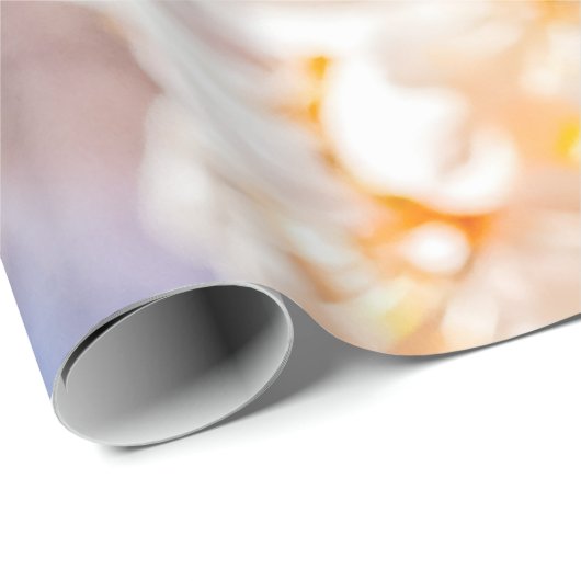 Papier Cadeau Fleurs Sakura Spectaculaires. Saison Hanami (Coin rond)