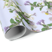 Papier Cadeau Fleurs sauvages (Coin rond)