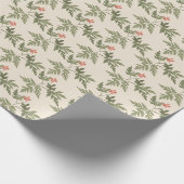 Papier Cadeau Fleurs sauvages floraux d'été (Coin)