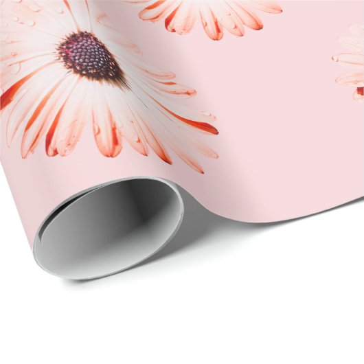 Papier Cadeau Fleurs sauvages Montana En Papier À Enveloppement (Coin rond)