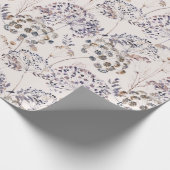 Papier Cadeau Fleurs sauvages Papier à enveloppement Arrière - p (Coin)