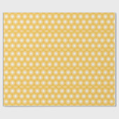 Papier Cadeau Fleurs simples : design sans couture scandinave. (Plat)