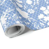 Papier Cadeau Fleurs sur net 01.bx4 Lblue BG (Coin rond)